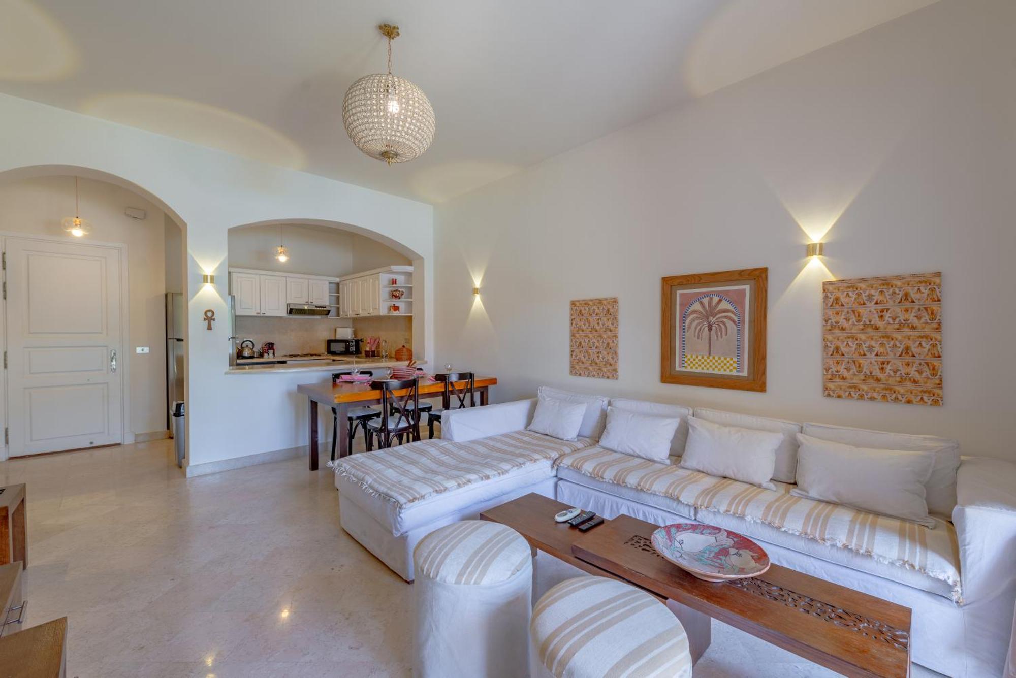 Apartment Stunning Poolhouse Duplex - 3 Bedrooms - South Marina - El Gouna *